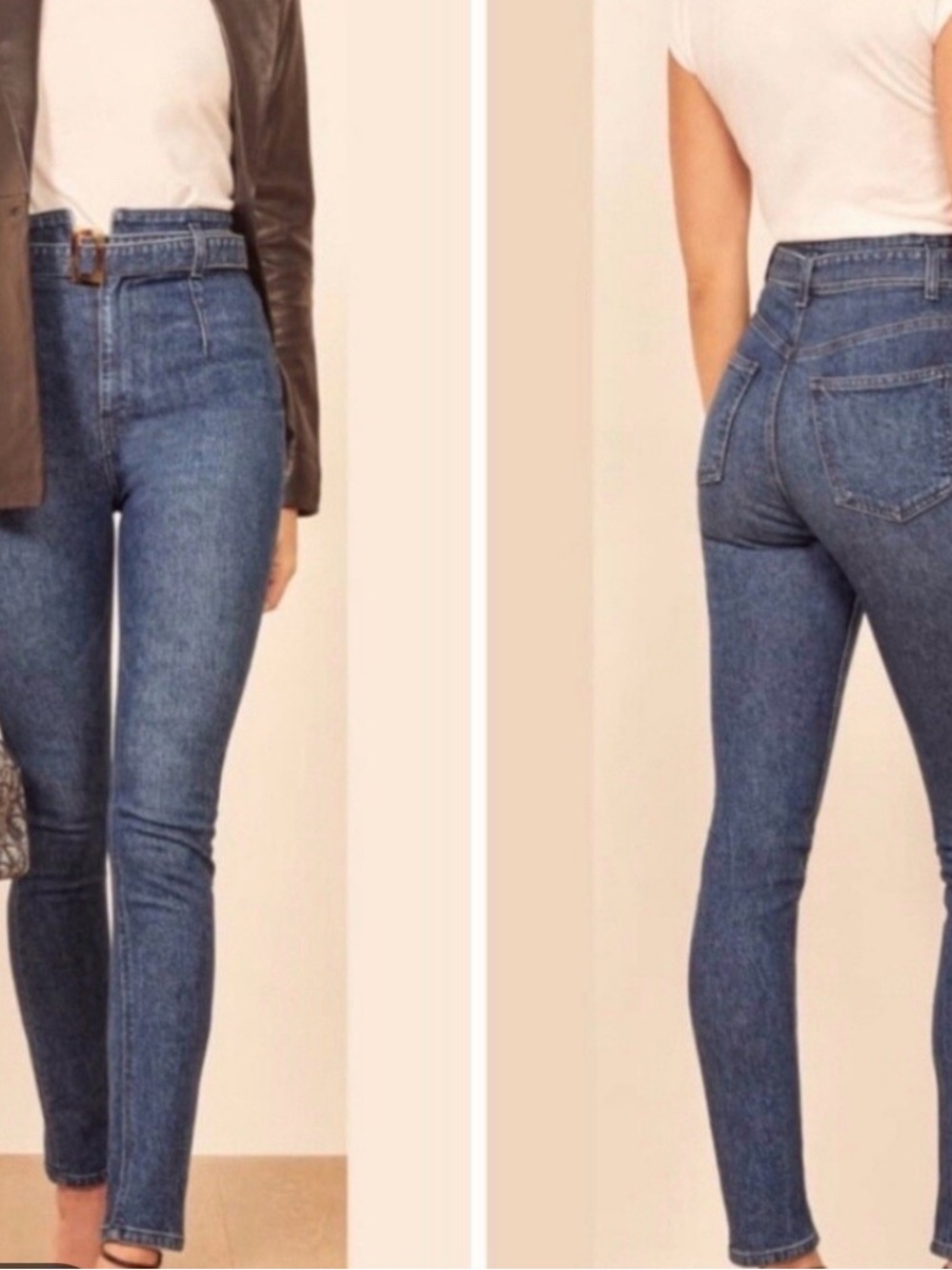 Reformation Kayo High & Skinny Jean
